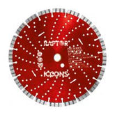 ICCONS® - Demolition Cured Concrete 300mm Blade Red | IDEMOCC300